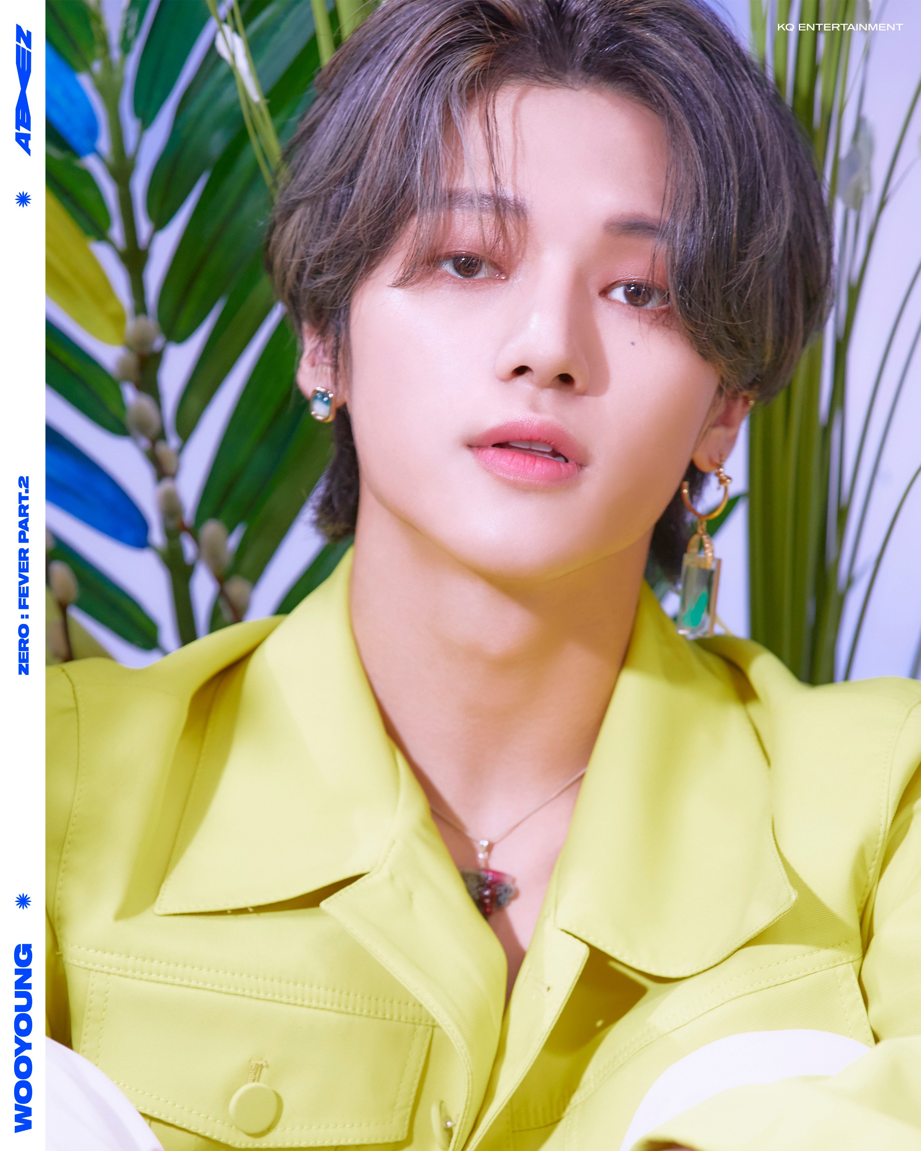 240809 ATEEZ Wooyoung sur Instagram : J'ai coupé ma frange : r/ATEEZ, image size:3000x3750