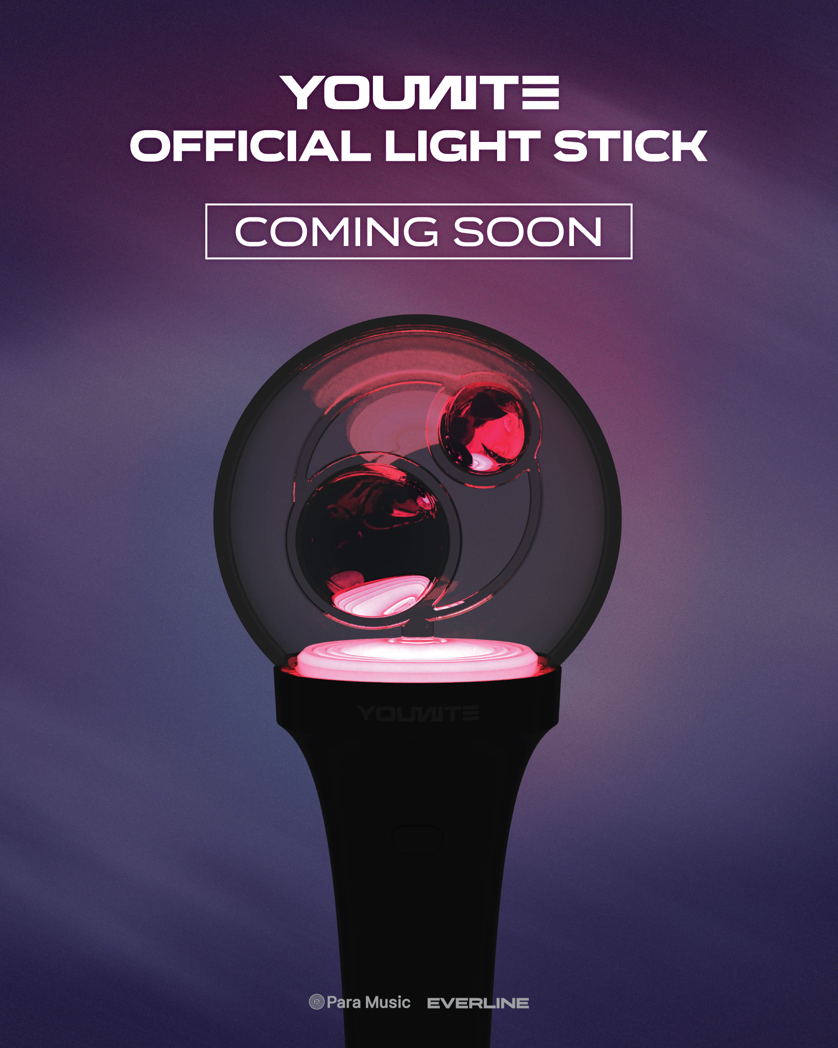 YOUNITE : The official lightstick is finally unveiled with a